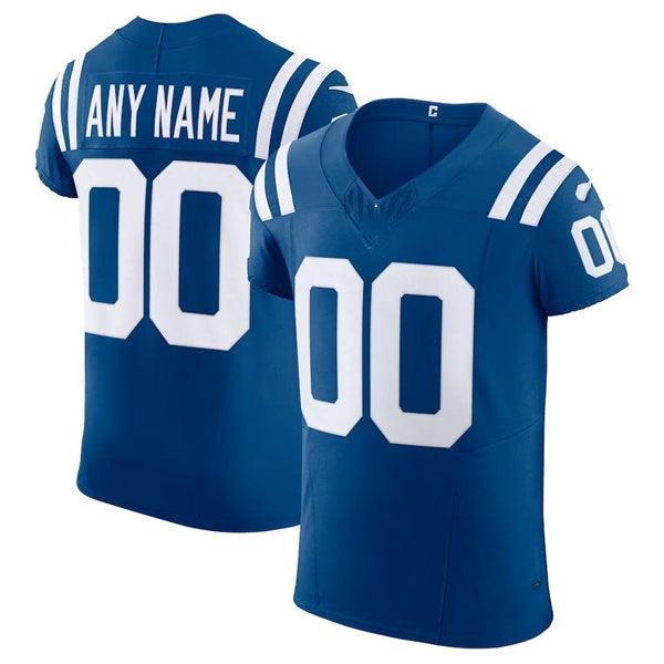 Custom IN.Colts Royal Scarlet Vapor F.U.S.E. Elite Jersey Stitched American Football Jerseys