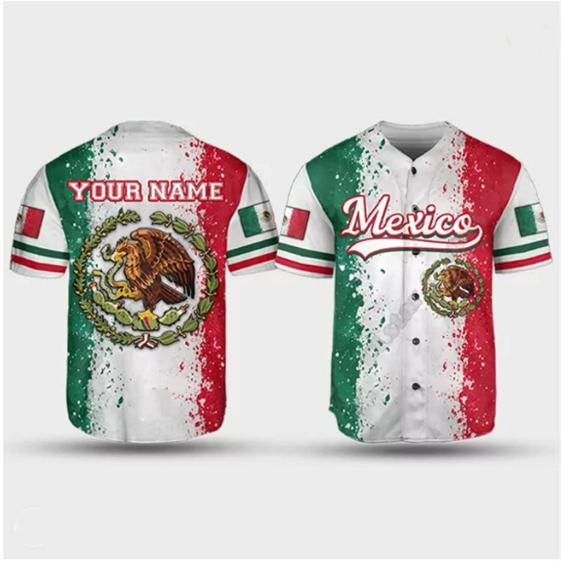 Mexico 2023 World Baseball Classic Baseball Jersey ¡§C White Stitches Baseball Jerseys