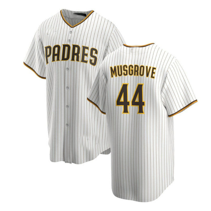 San Diego Padres #44 Joe Musgrove white Baseball Jerseys