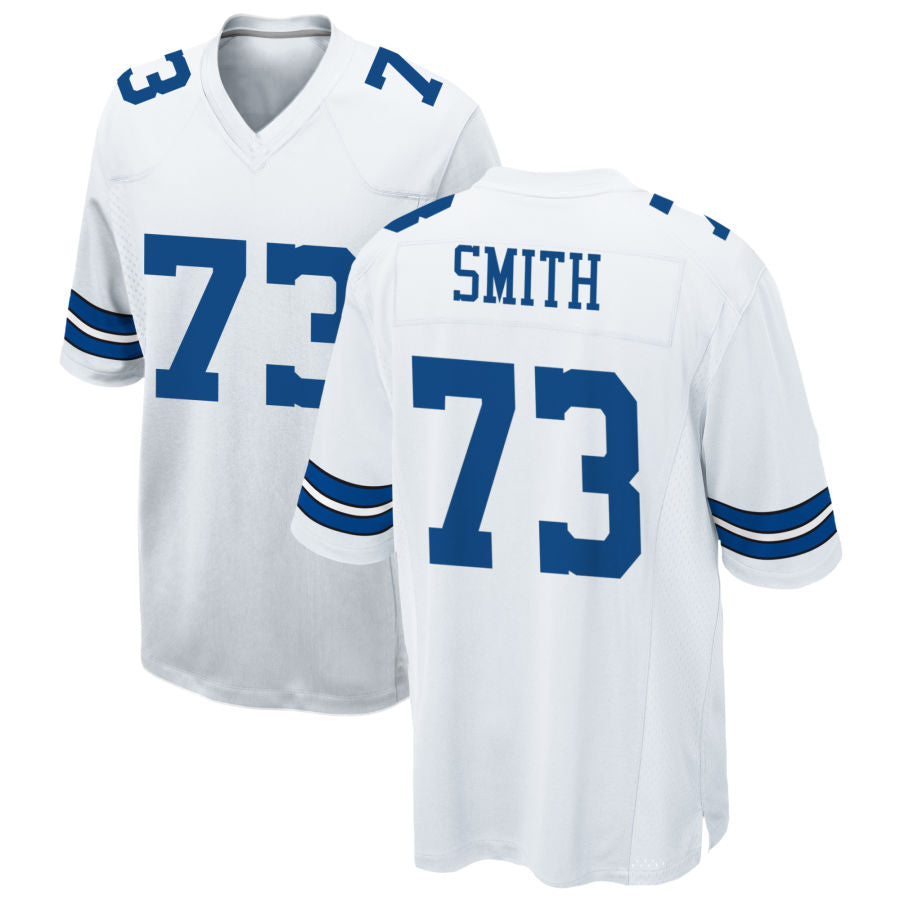D.Cowboy New Number White #73 Tyler Smith Jerseys Football Jersey