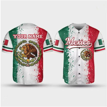 Mexico 2023 World Baseball Classic Baseball Jersey ¡§C White Stitches Baseball Jerseys
