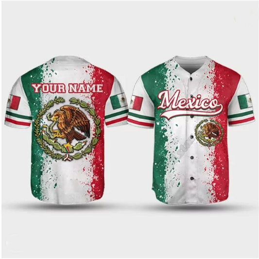 Mexico 2023 World Baseball Classic Baseball Jersey ¡§C White Stitches Baseball Jerseys