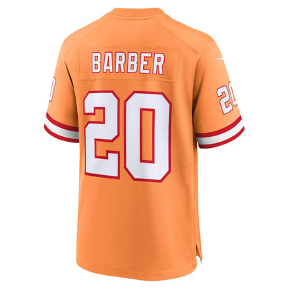 TB.Buccaneers #20 Ronde Barber Creamsicle 50th Season Game American Football Jerseys